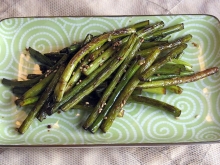 garlic scape stir fry