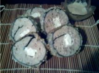 Chicken and Cream Cheese Nori Roll