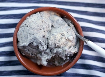 Black Sesame Ice Cream