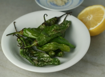 Flash Fried Shishito Peppers