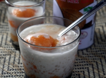 Honeydew Sago Pudding 