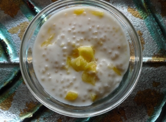 Pineapple Tapioca Pudding