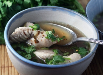 Sweet and Sour Thai Fish Soup